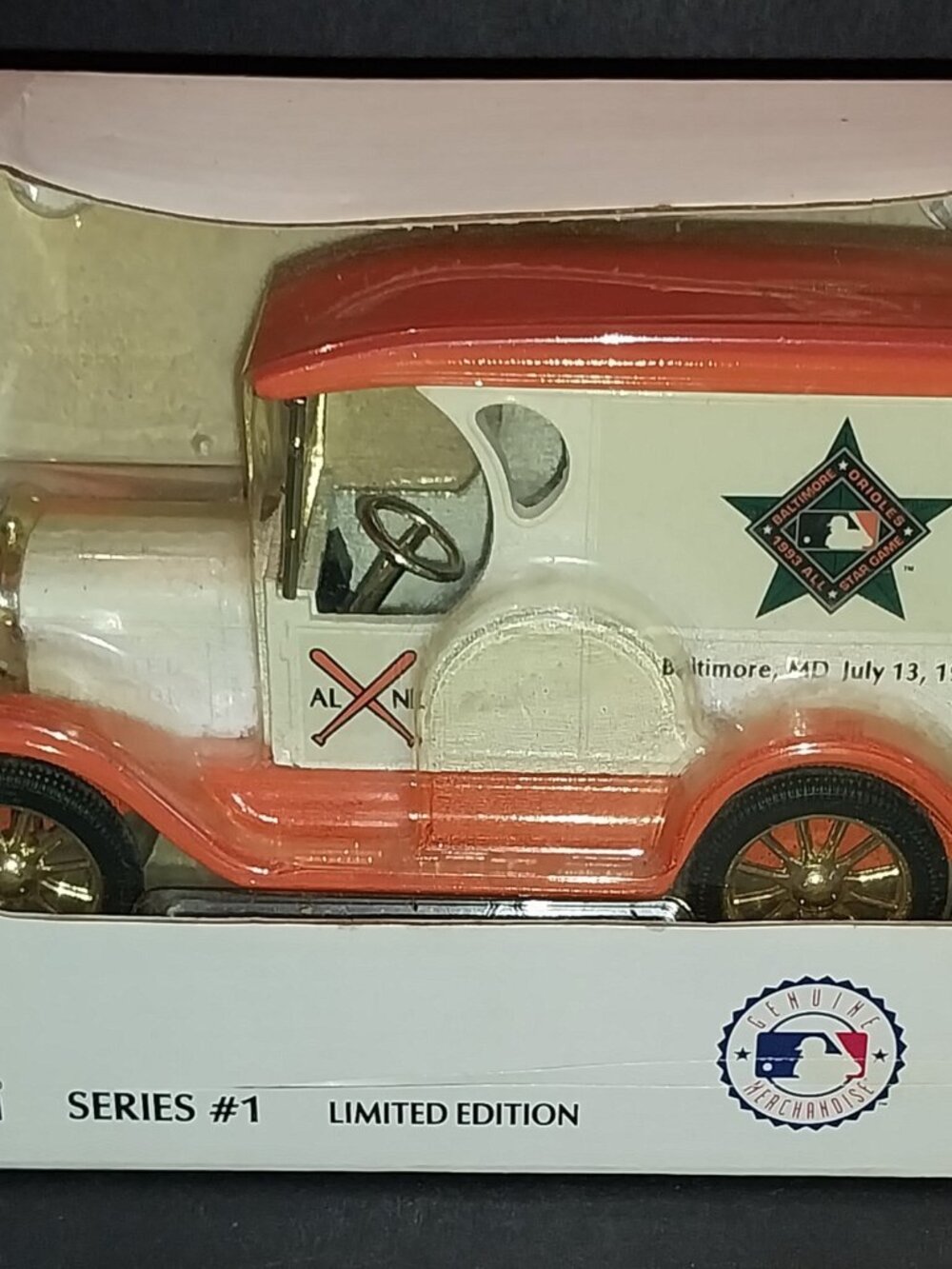 ERTL Baltimore Orioles 1993 All-Star Game Truck Bank Series #1 Limited Edition